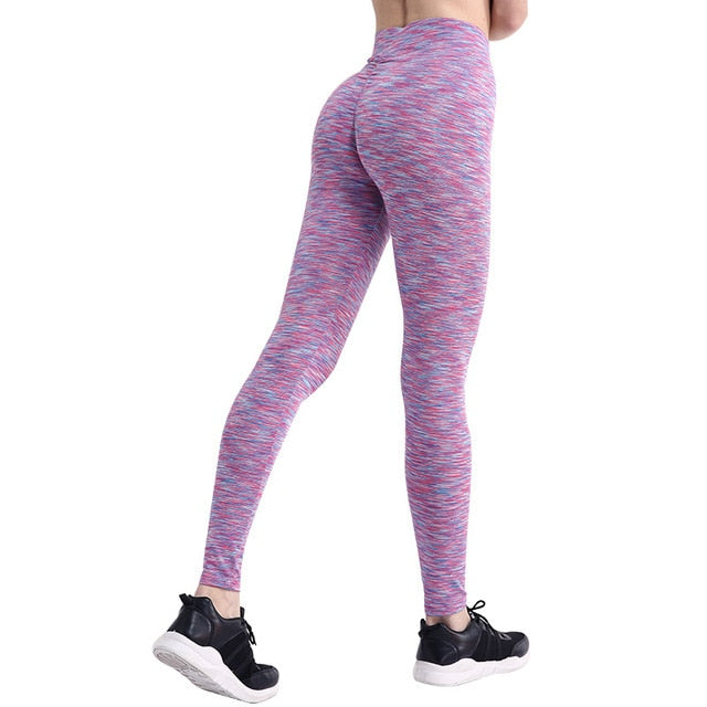 High Waist Push Up Fitness Leggings - PeekWise