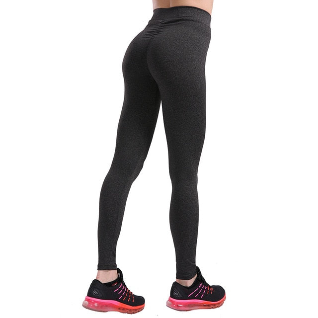 High Waist Push Up Fitness Leggings - PeekWise