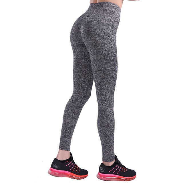 High Waist Push Up Fitness Leggings - PeekWise