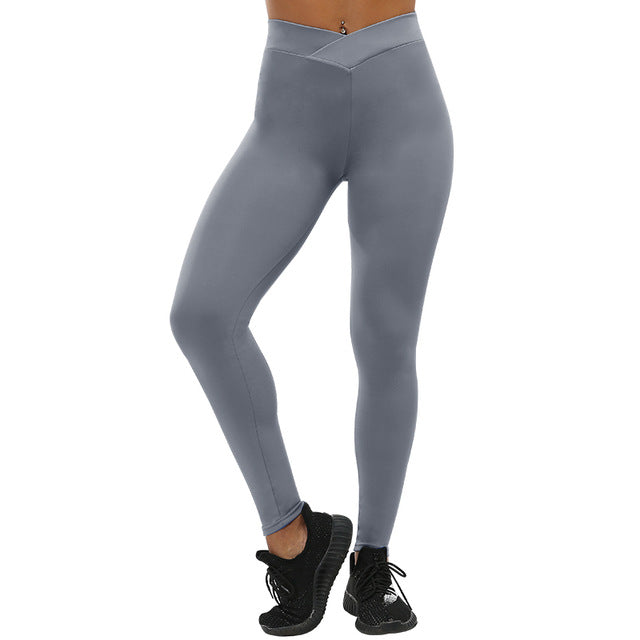 High Waist Push Up Fitness Leggings - PeekWise