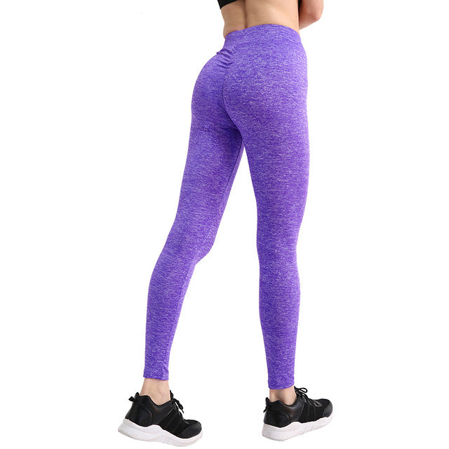 High Waist Push Up Fitness Leggings - PeekWise