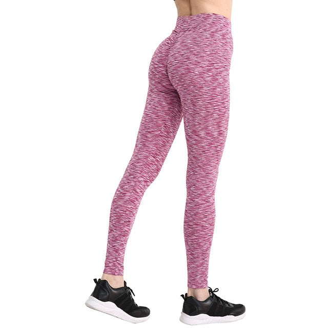 High Waist Push Up Fitness Leggings - PeekWise