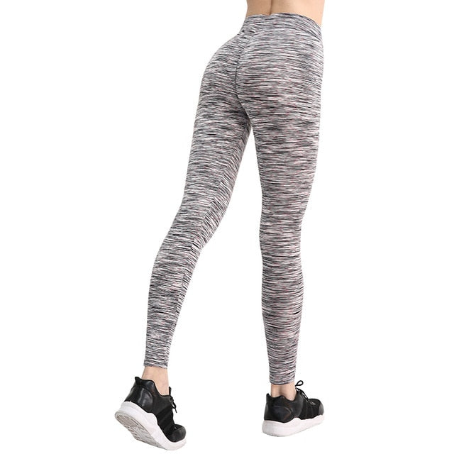 High Waist Push Up Fitness Leggings - PeekWise