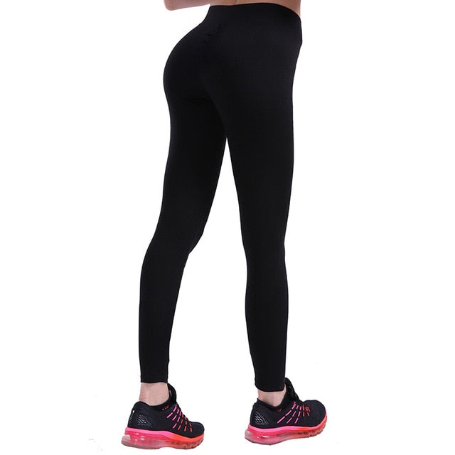 High Waist Push Up Fitness Leggings - PeekWise