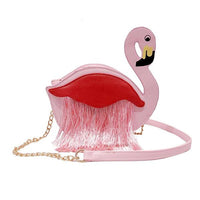 Thumbnail for Flamingo Tassel Crossbody Bag