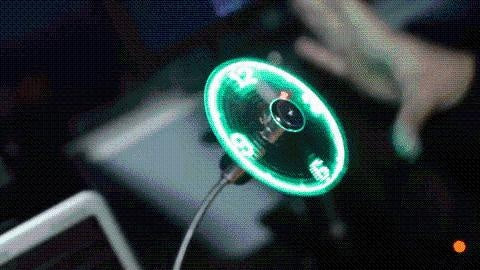 Flexible Cooling Clock Fan - PeekWise