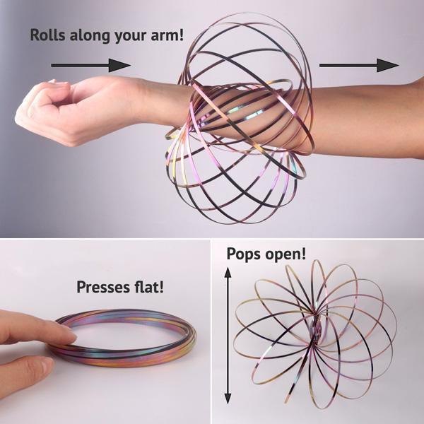 Flow Ring Kinetic Spring Toy