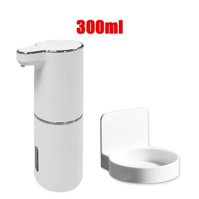 Foam Soap Dispenser Automatic Touchless Sensor USB Smart Foam Machine 300ML Infrared Liquid Soap Dispenser Pump Hand Sanitizer