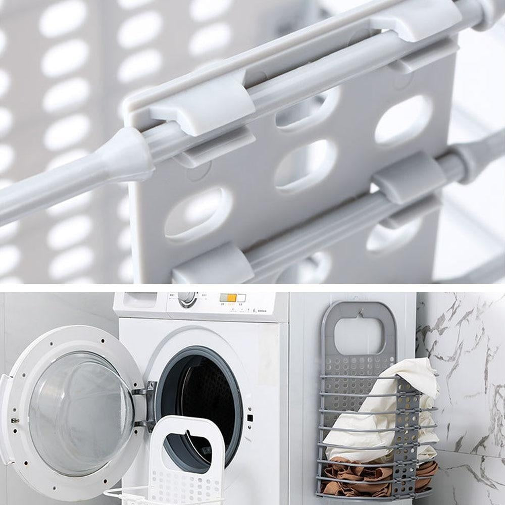 Folding Hanging Hamper Basket PeekWise