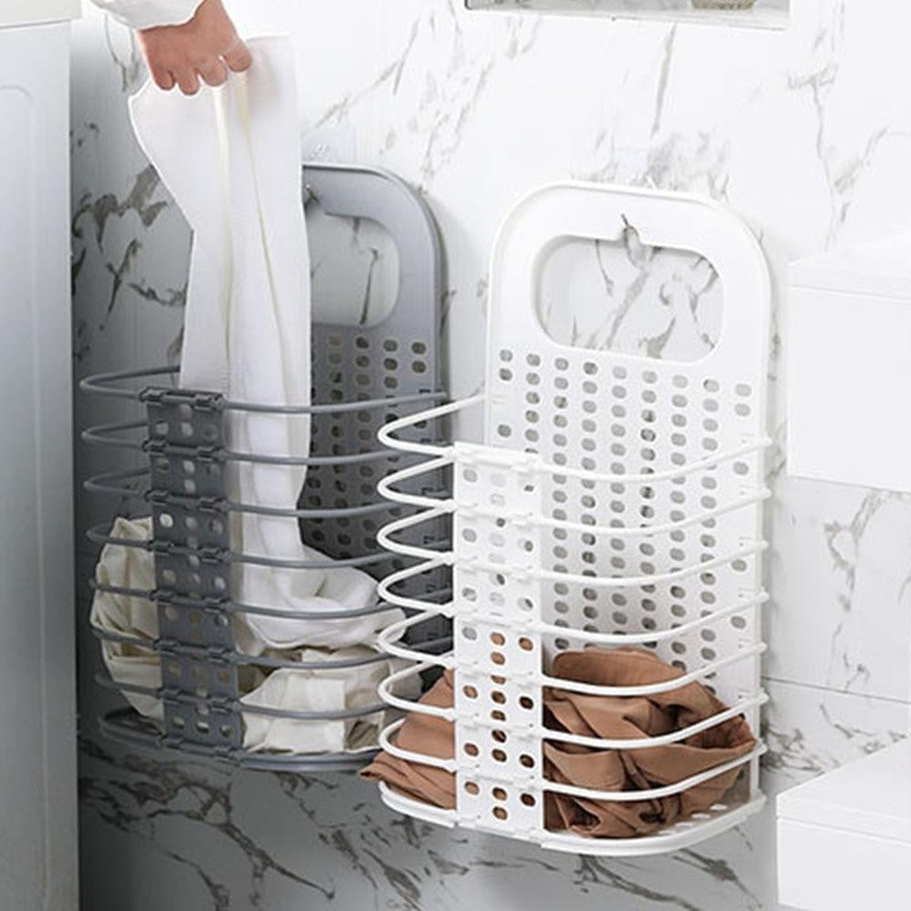 Folding Hanging Hamper Basket PeekWise