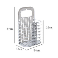 Thumbnail for Folding Hanging Hamper Basket PeekWise