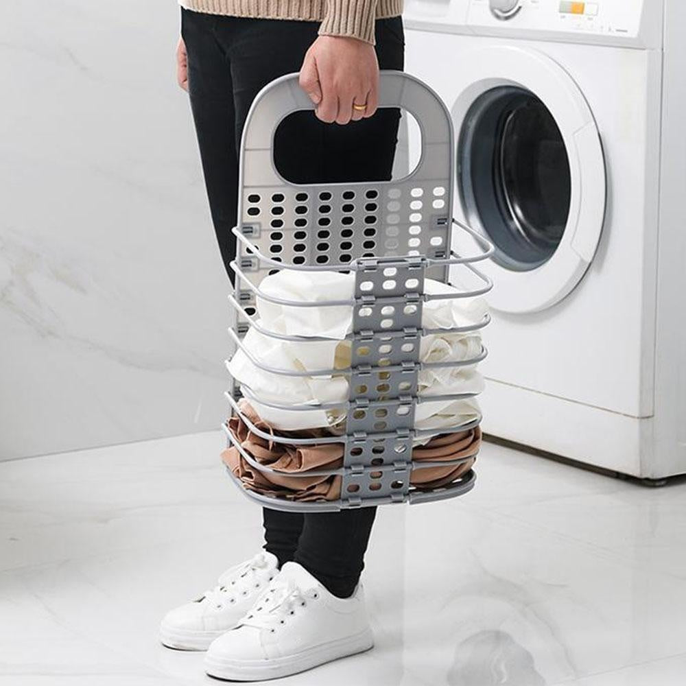 Folding Hanging Hamper Basket PeekWise