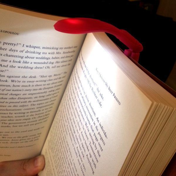 Foldable LED Clip On Reading Book Light