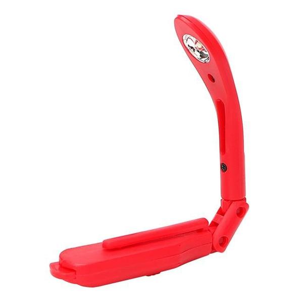 Foldable LED Clip On Reading Book Light