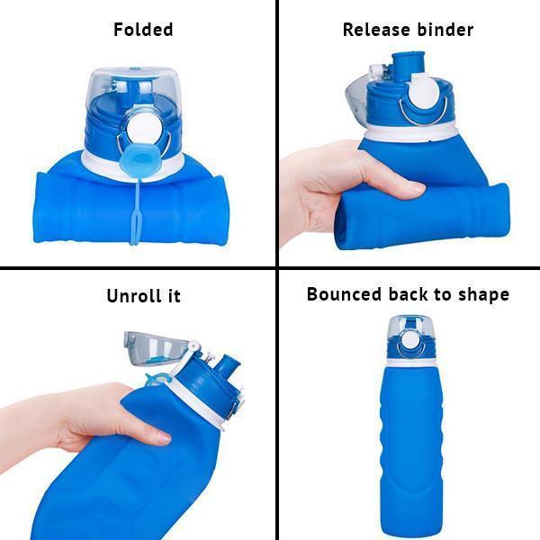 Foldable Silicone Water Bottle