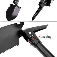 Thumbnail for Mini Portable 3 in 1 Shovel Spade Pickaxe Tool