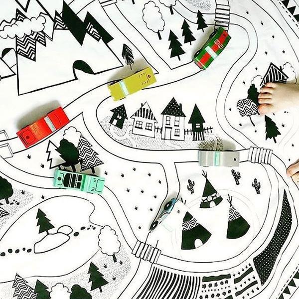 Forest Trail Cushioned Play Mat