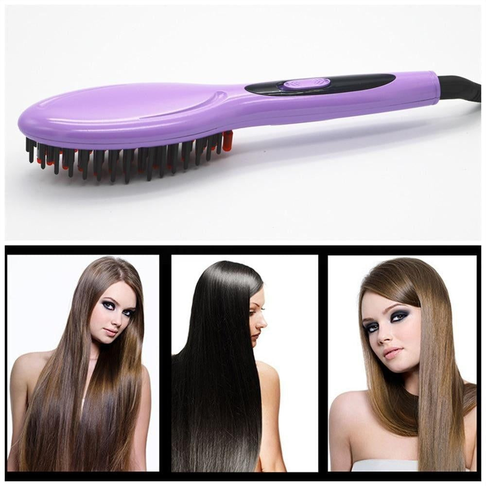 Hair Straightening Brush - PeekWise