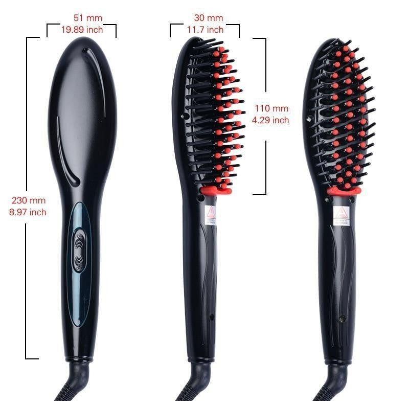 Hair Straightening Brush - PeekWise