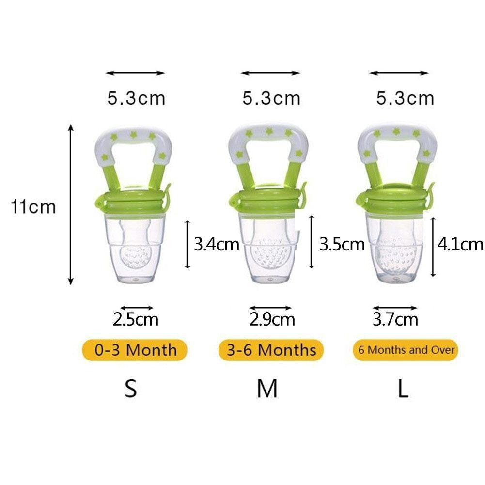 Custom Baby Food & Fruit Feeder Pacifier - PeekWise