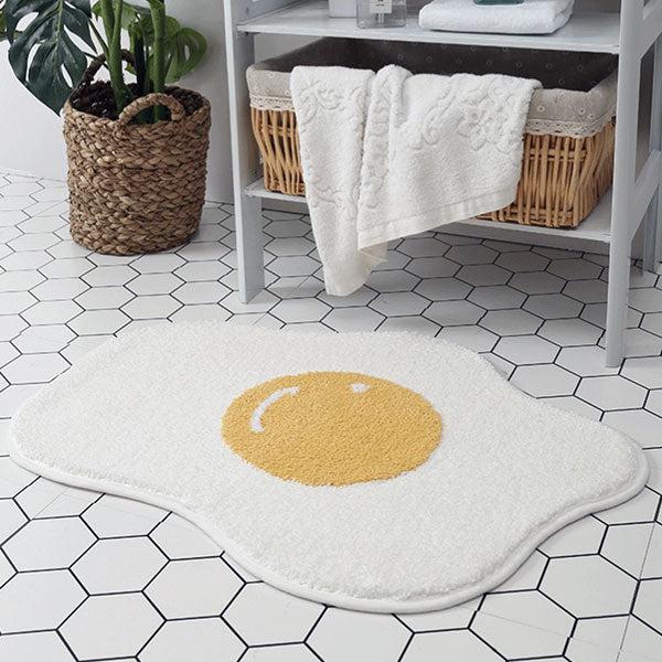 Fried Egg Shaped Rug