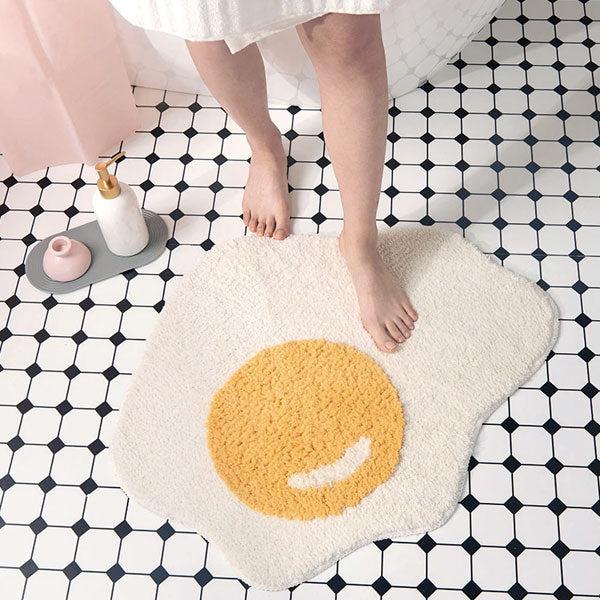 Fried Egg Shaped Rug