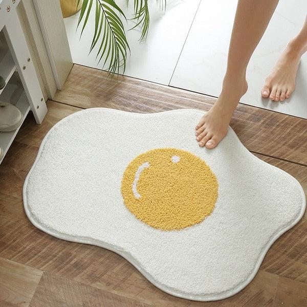 Fried Egg Shaped Rug