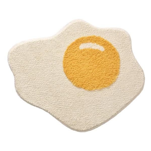 Fried Egg Shaped Rug