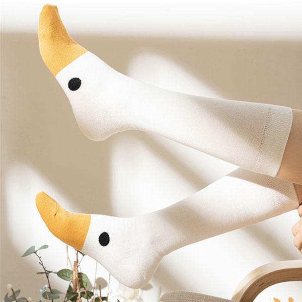 Funny Goose Head Socks