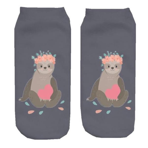 Funny Inspirational Quote Llama Alpaca Ankle Socks