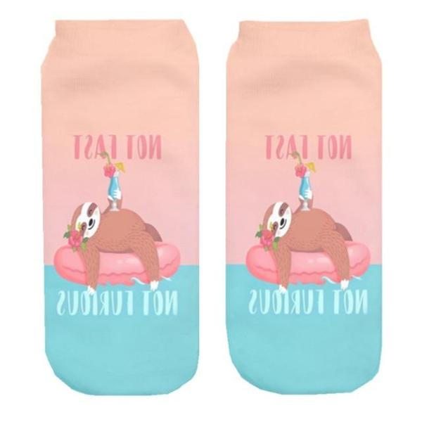 Funny Inspirational Quote Llama Alpaca Ankle Socks