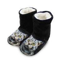 Thumbnail for Furry Cat Indoor Booties