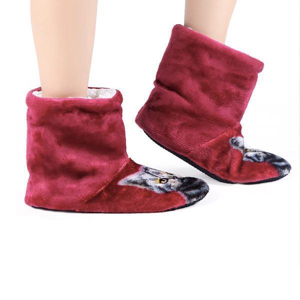 Furry Cat Indoor Booties