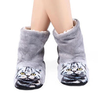 Thumbnail for Furry Cat Indoor Booties