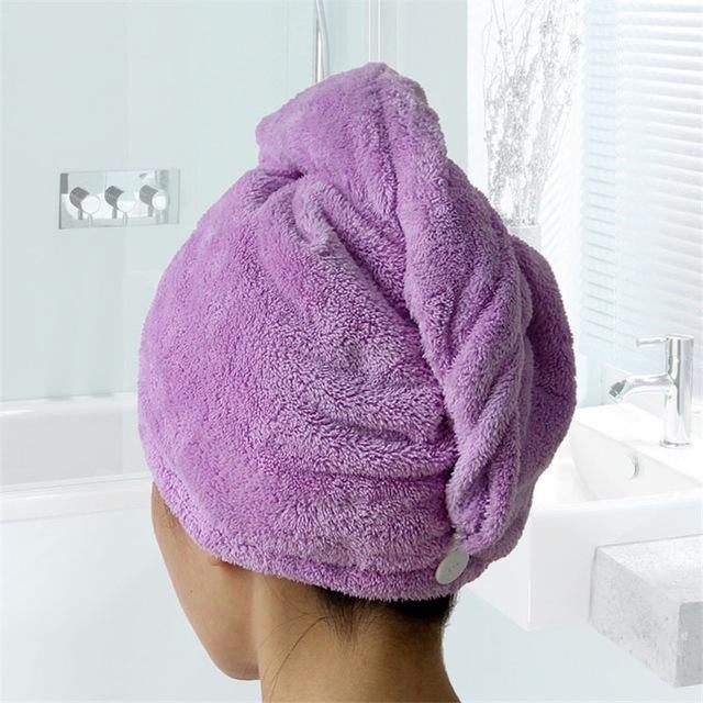 Super-Absorbent Hair Towel Wrap - PeekWise