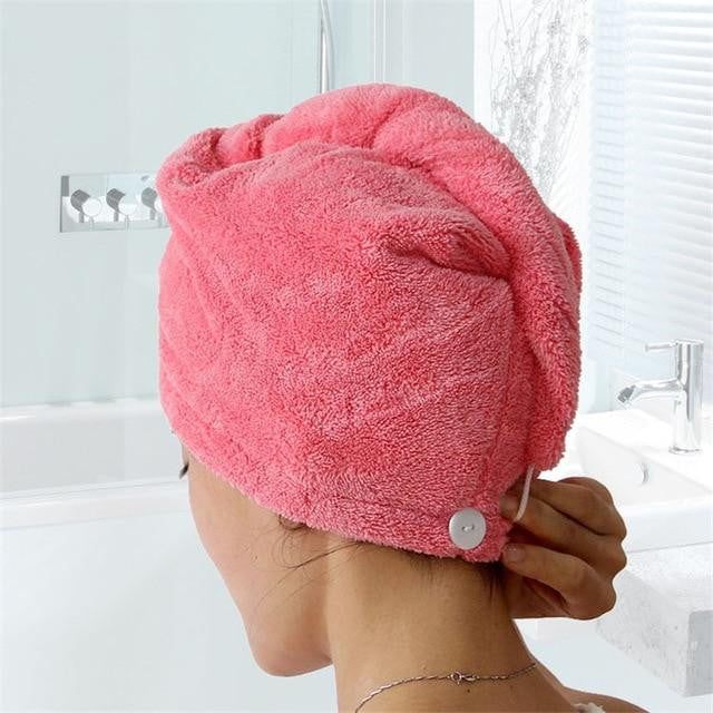 Super-Absorbent Hair Towel Wrap - PeekWise