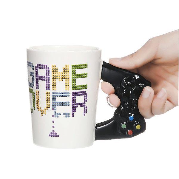 Game Over Controller Handle Mug