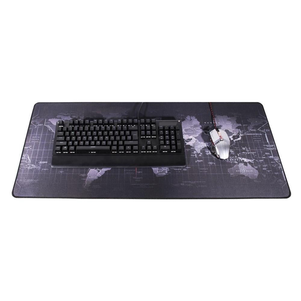 World Map Gaming Desk Pad - PeekWise