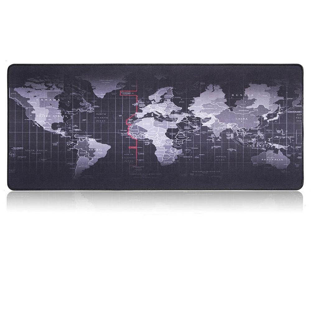 World Map Gaming Desk Pad - PeekWise