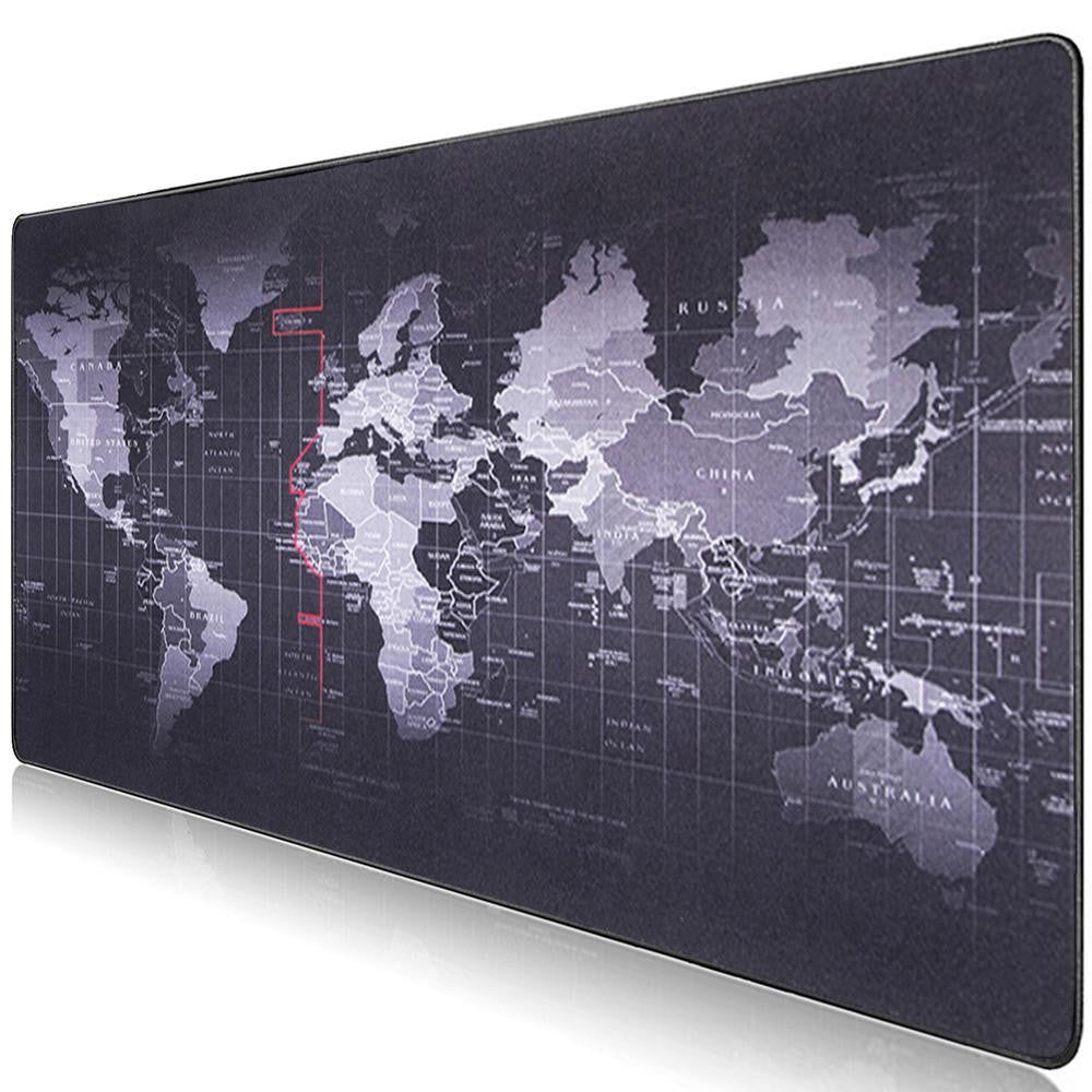 World Map Gaming Desk Pad - PeekWise