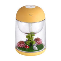 Thumbnail for Garden Bunny Mushroom Humidifier Night Light