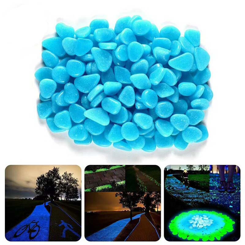 Glow-in-the-Dark Garden Pebbles