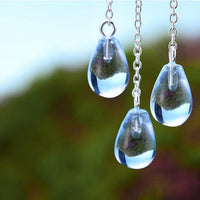 Thumbnail for Gemstone Raindrop Cloud Necklace (Various Gems)