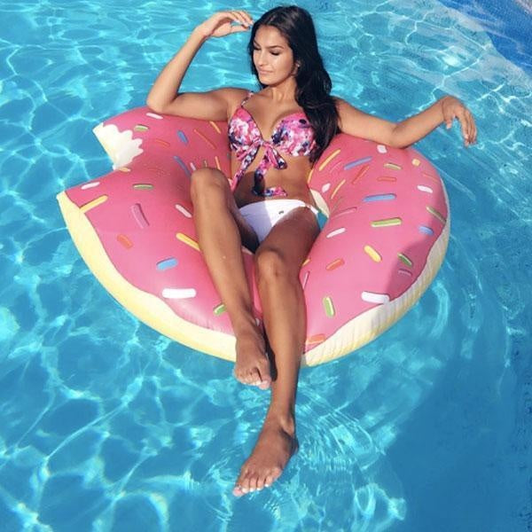 Giant Donut Pool Float