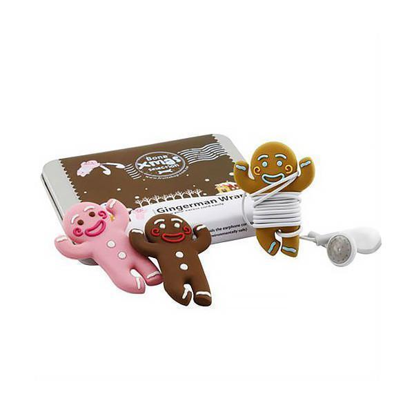 Gingerbread Man Cord Winder