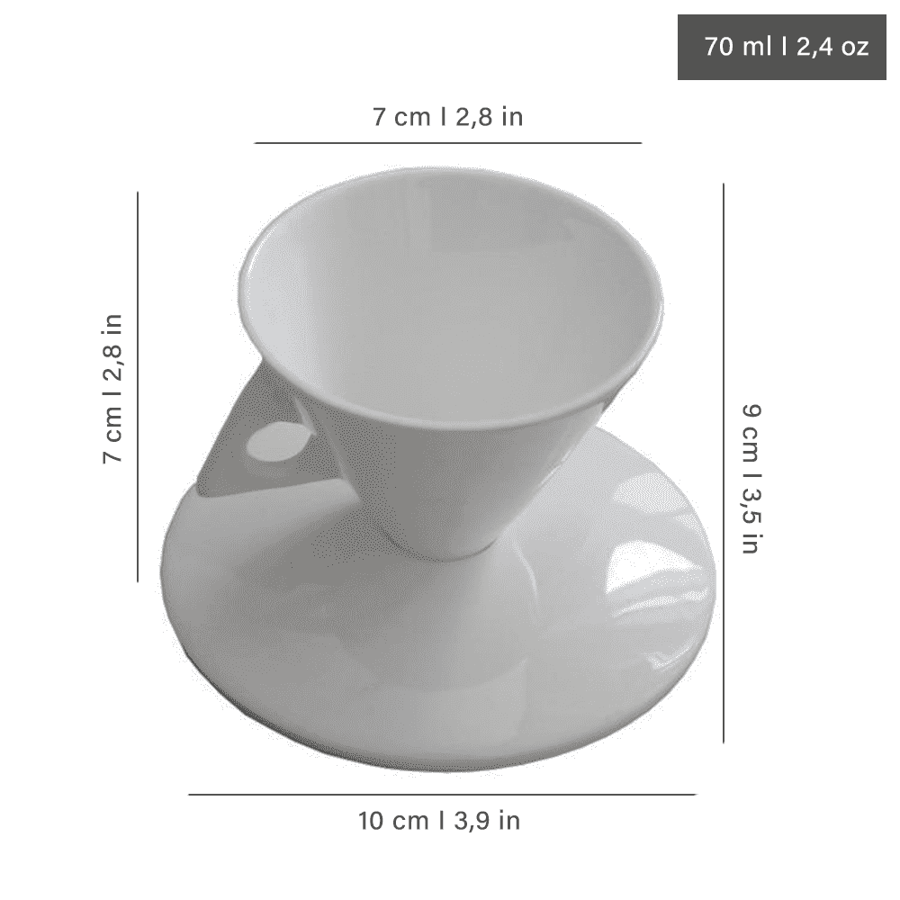 Giza Cup Saucer PeekWise