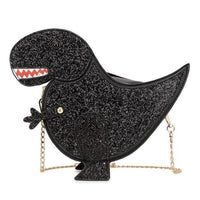 Thumbnail for Glittery T-Rex Crossbody Bag