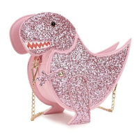 Thumbnail for Glittery T-Rex Crossbody Bag