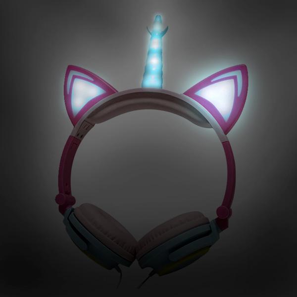 Glittery Unicorn Headphones