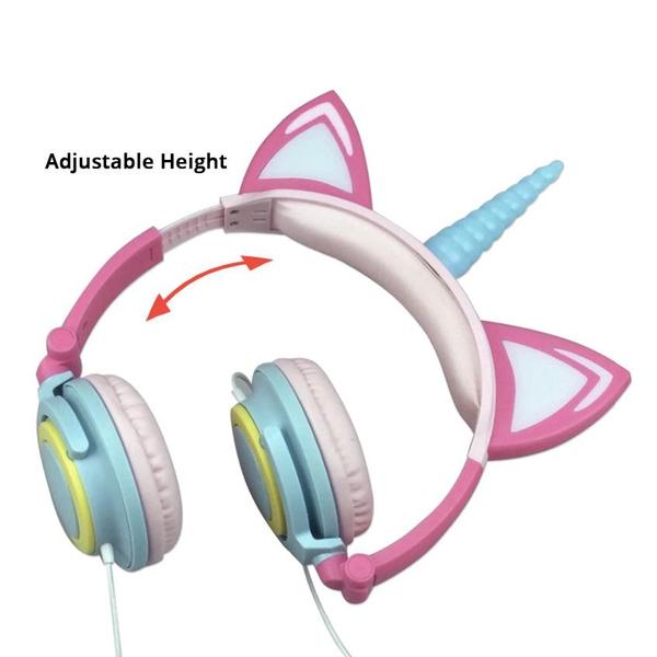 Glittery Unicorn Headphones